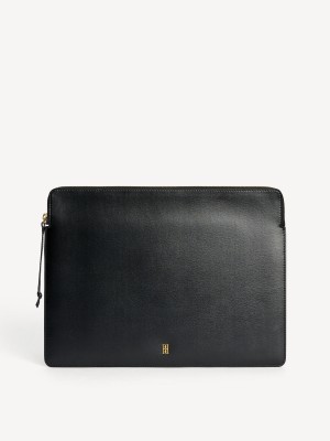 Altri Accessori By Malene Birger Aya Leather Laptop Case Nere | IT_BB46849