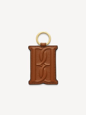 Altri Accessori By Malene Birger Monno Leather Keychain Tannin | IT_BB37888