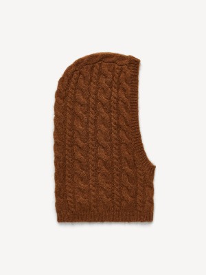 Altri Accessori By Malene Birger Renima Wool Balaclava Bison | IT_BB16473