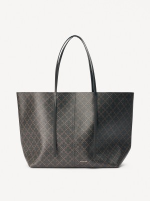 Borse By Malene Birger Abi Printed Tote Corallo | IT_BB61712