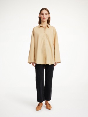 Camicie By Malene Birger Derris Organic Cotton Sabbia Scuro | IT_BB39062