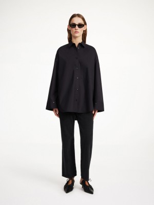 Camicie By Malene Birger Derris Organic Cotton Nere | IT_BB39279