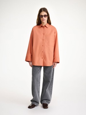 Camicie By Malene Birger Derris Organic Cotton Corallo | IT_BB48151