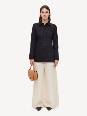 Camicie By Malene Birger Padano Organic Cotton Nere | IT_BB54215