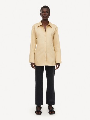 Camicie By Malene Birger Padano Organic Cotton Sabbia Scuro | IT_BB20938