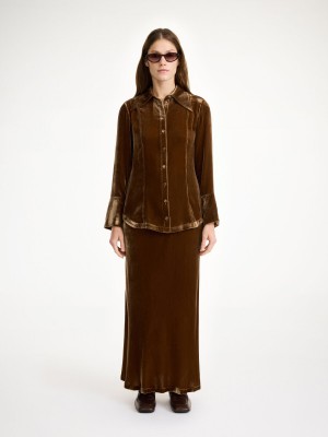 Camicie By Malene Birger Rosiannas Velvet Bison | IT_BB42022