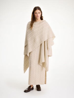 Giacche By Malene Birger Kassillas Wool-blend Oyster Gray | IT_BB61578