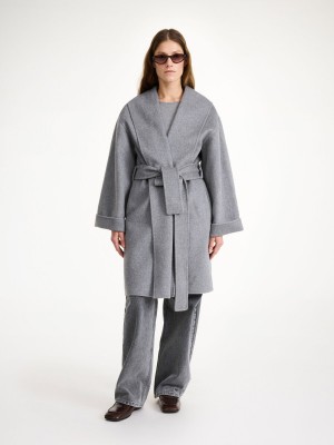 Giacche By Malene Birger Trullas Wool Grigie | IT_BB87094