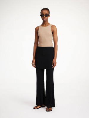 Maglieria By Malene Birger Bolone Trousers Nere | IT_BB23253