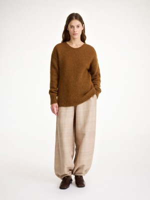 Maglieria By Malene Birger Briella Mohair-blend Sweater Bison | IT_BB77616