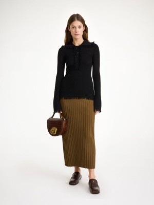 Maglieria By Malene Birger Dreele Wool-blend Sweater Nere | IT_BB80596