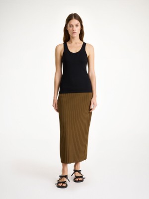 Maglieria By Malene Birger Fiemme Midi Skirt Shitake | IT_BB71270