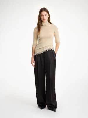 Pantaloni By Malene Birger Cymbaria High-waisted Nere | IT_BB94309