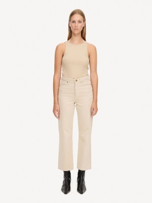 Pantaloni By Malene Birger Milium Organic Cotton Mojave Desert | IT_BB16966