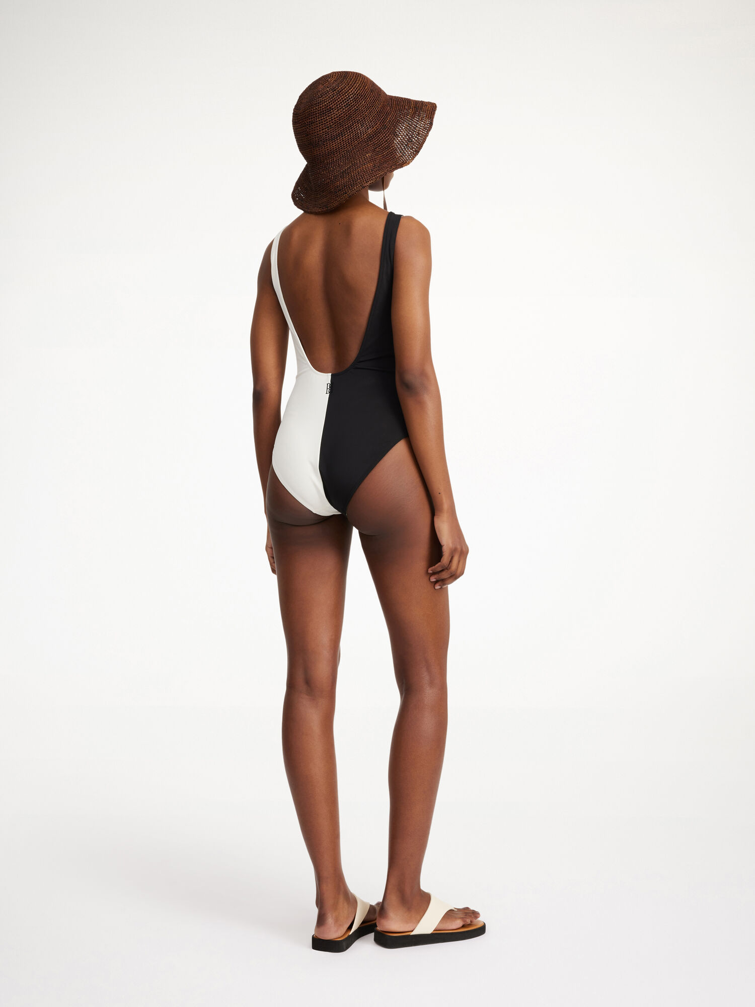 Abbigliamento Nuoto By Malene Birger Bonday Swimsuit Nere Bianche | IT_BB56694