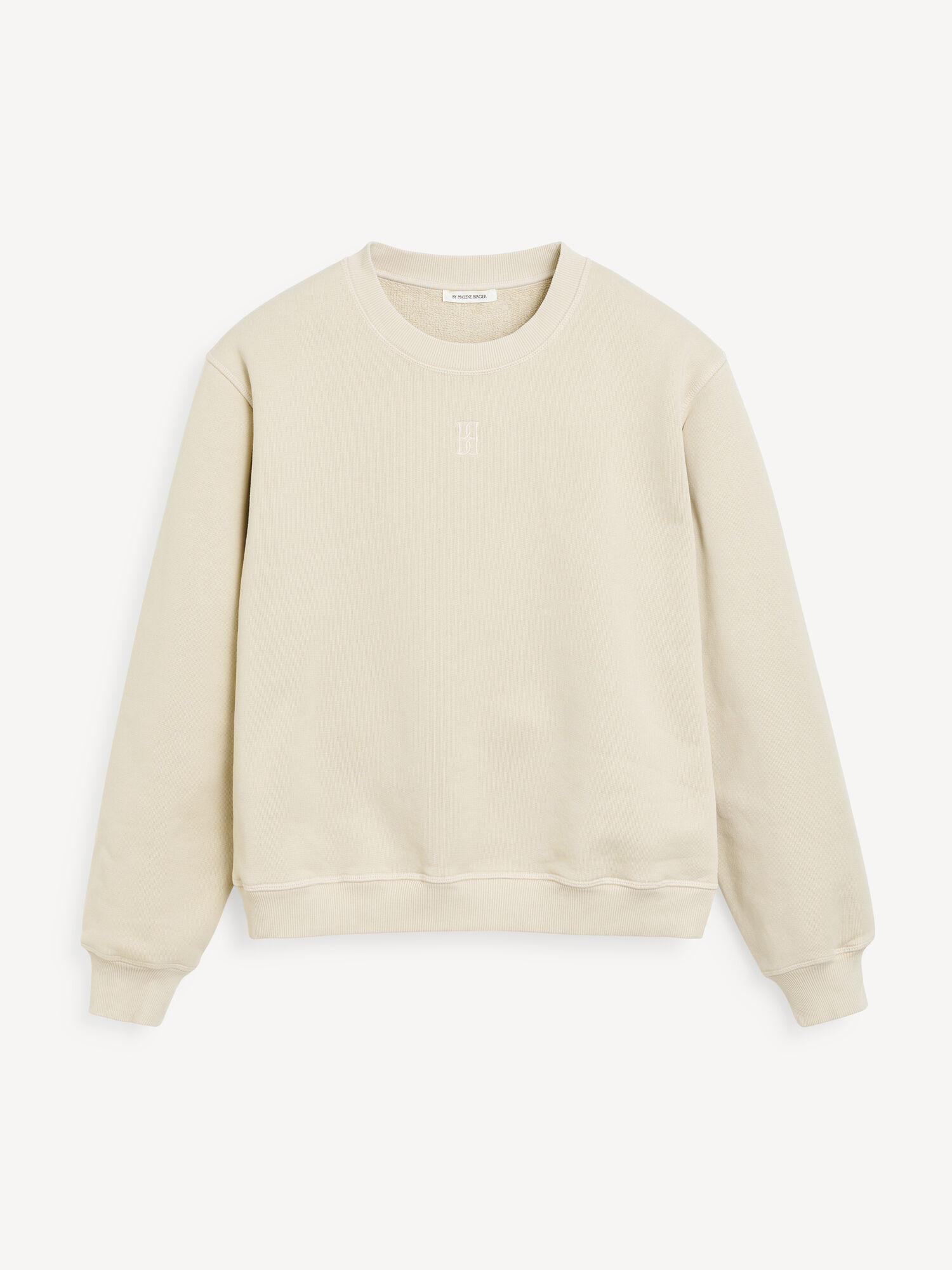 Abbigliamento sportivo By Malene Birger Apalia Organic Cotton Sweatshirt Oyster Gray | IT_BB47810