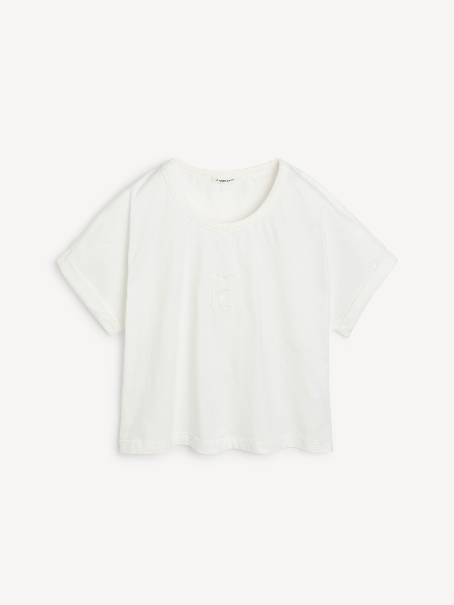 Abbigliamento sportivo By Malene Birger Hedalia Organic Cotton T-shirt Bianche | IT_BB89011