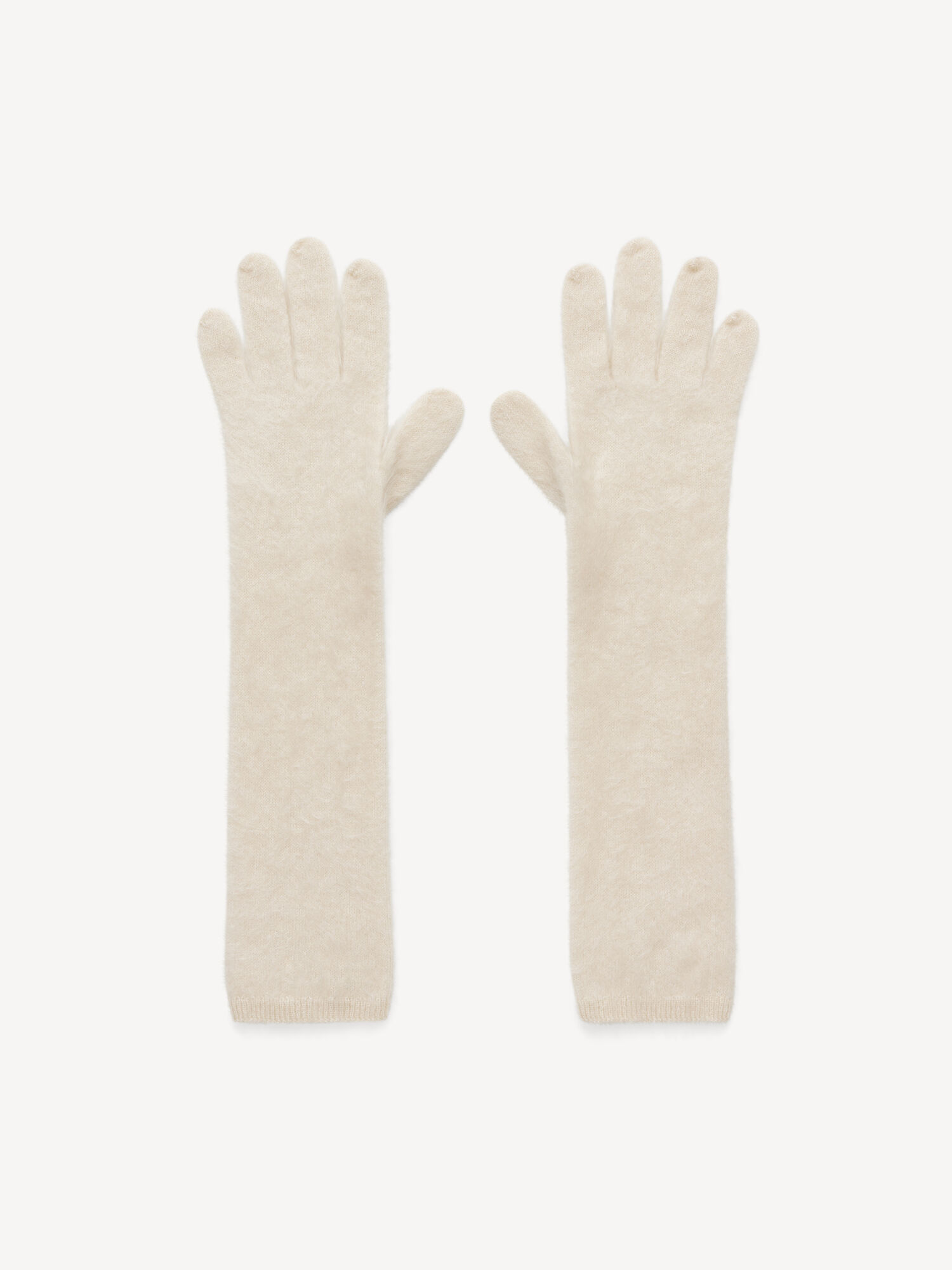 Altri Accessori By Malene Birger Guanta Cashmere Gloves Oyster Gray | IT_BB58578