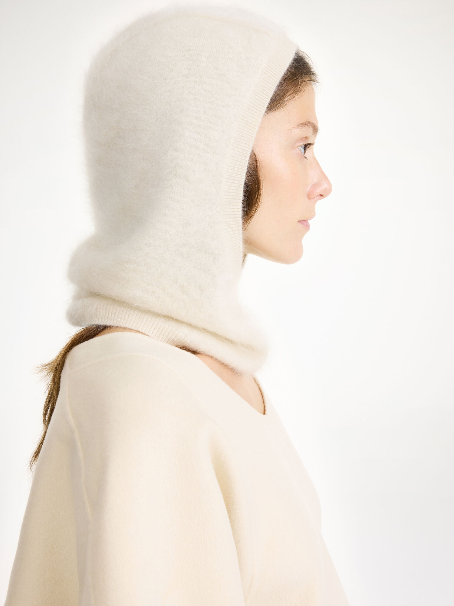 Altri Accessori By Malene Birger Renima Cashmere Balaclava Oyster Gray | IT_BB12775