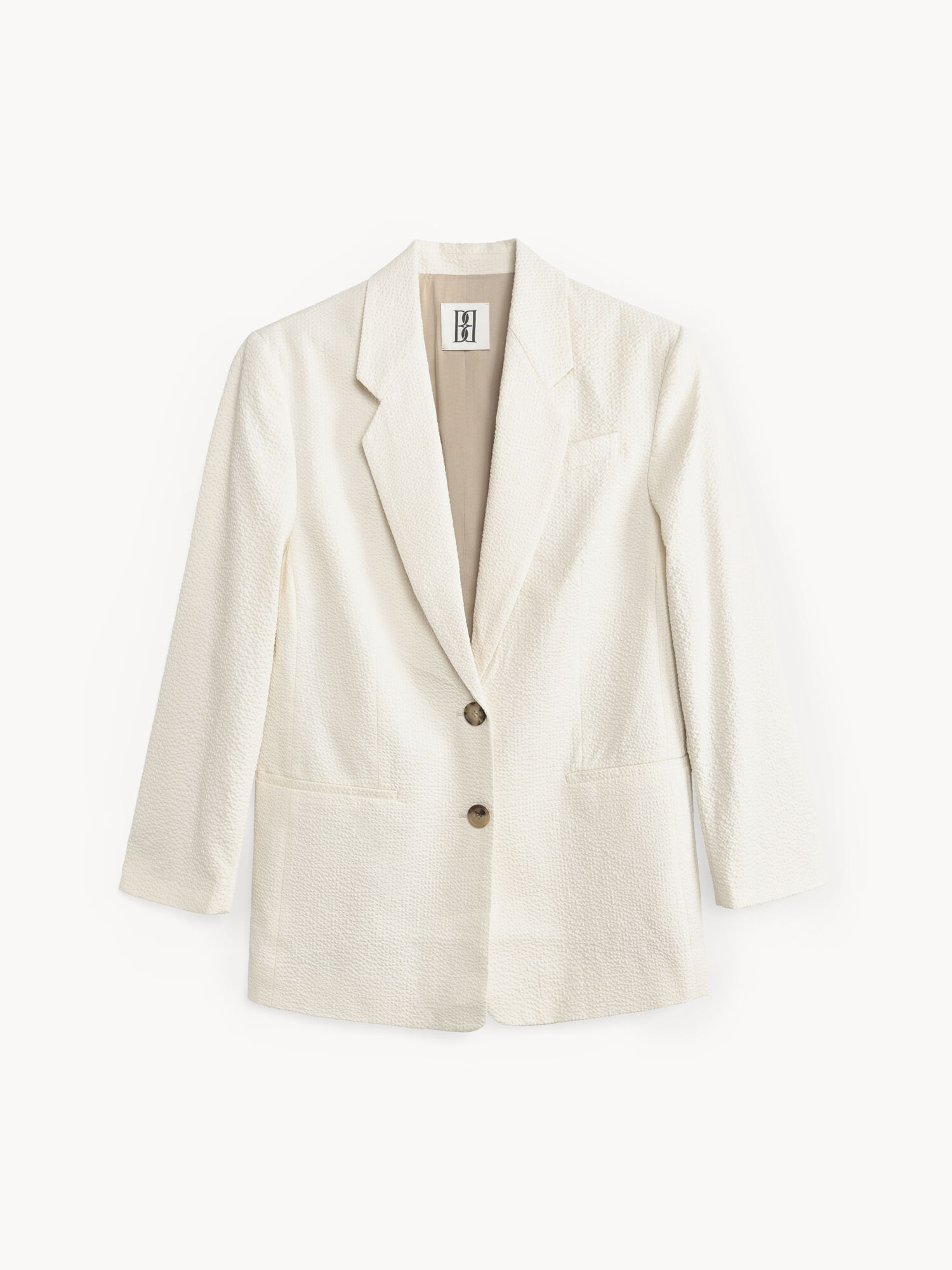 Blazer By Malene Birger Ophie Single-breasted Bianche | IT_BB35820