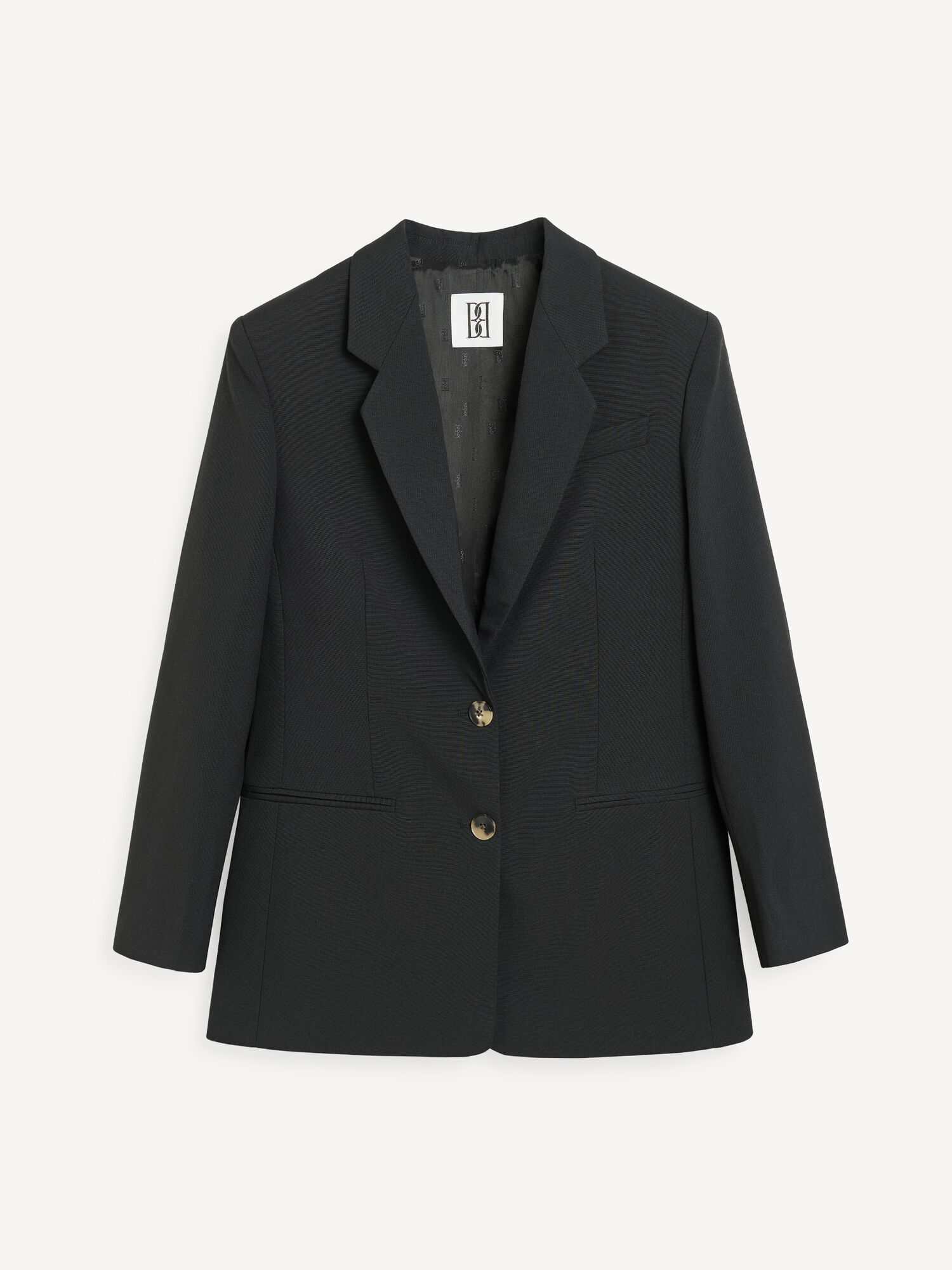 Blazer By Malene Birger Ophie Single-breasted Nere | IT_BB84978