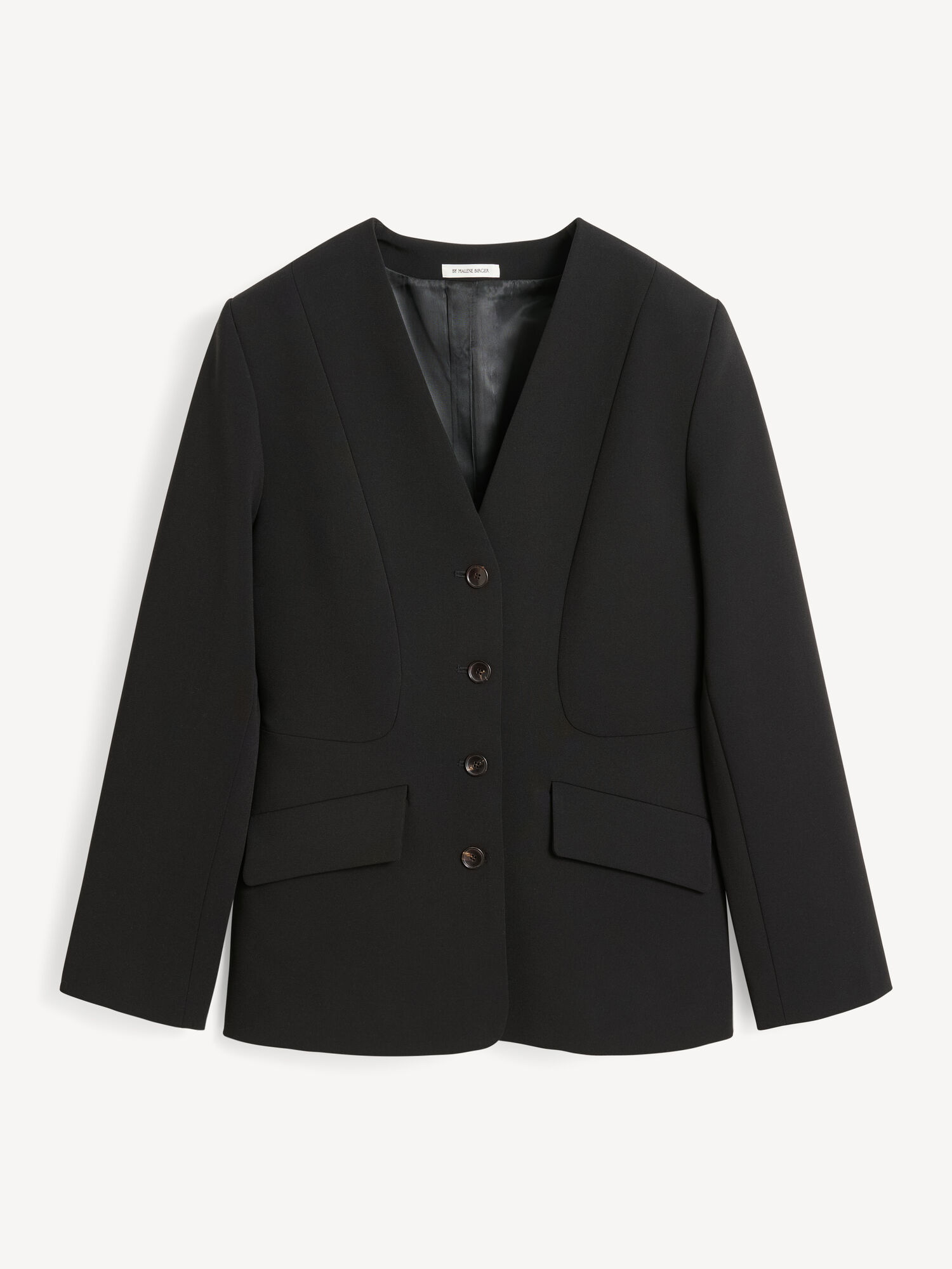 Blazer By Malene Birger Rilane Nere | IT_BB21339