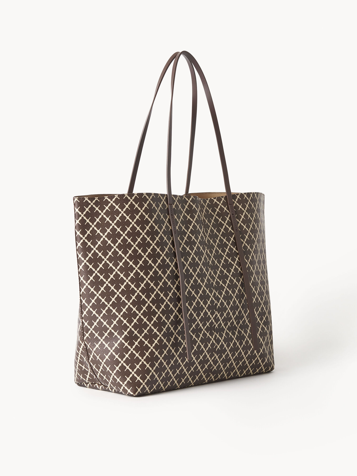 Borse By Malene Birger Abi Printed Tote Marroni | IT_BB37924