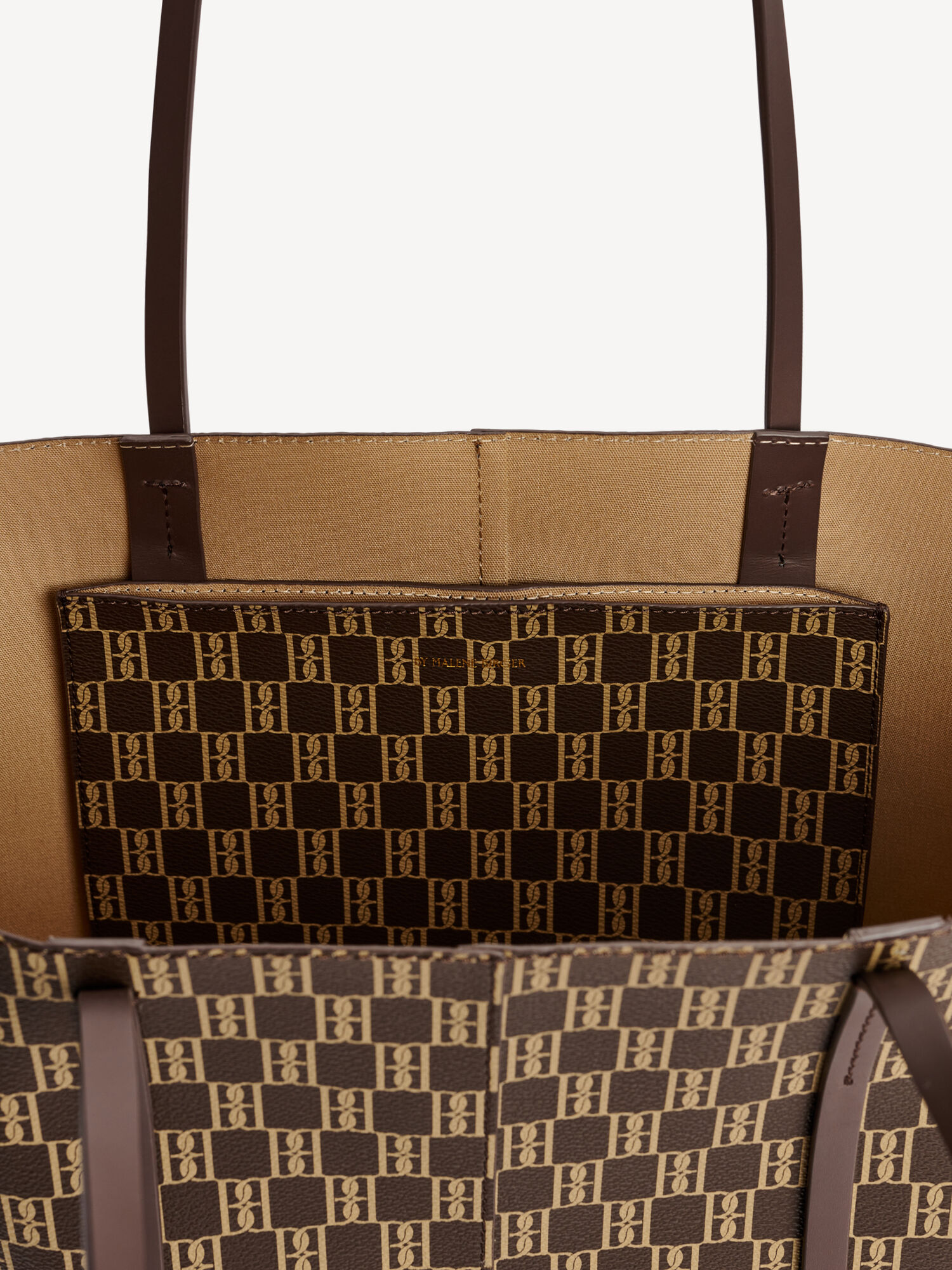 Borse By Malene Birger Abigail Monogram Tote Shale | IT_BB77984