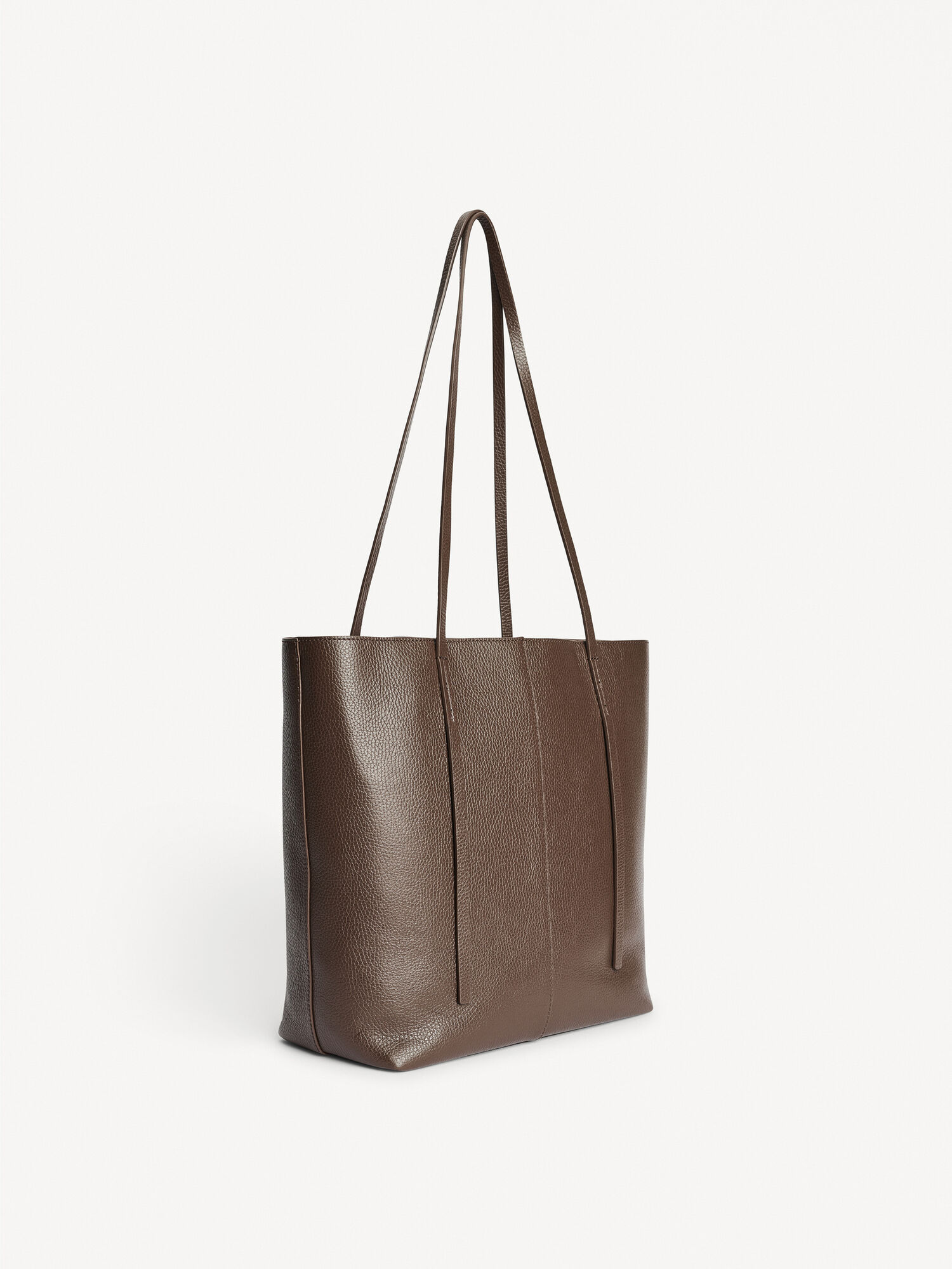 Borse By Malene Birger Abilso Leather Tote Caffè | IT_BB32045