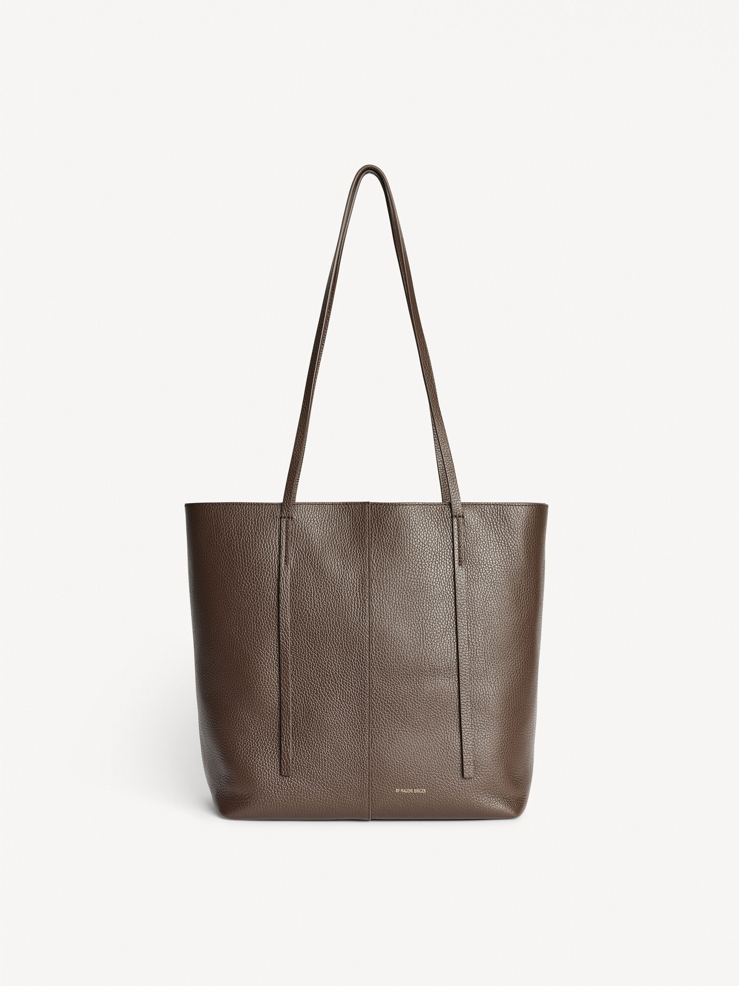 Borse By Malene Birger Abilso Leather Tote Caffè | IT_BB32045