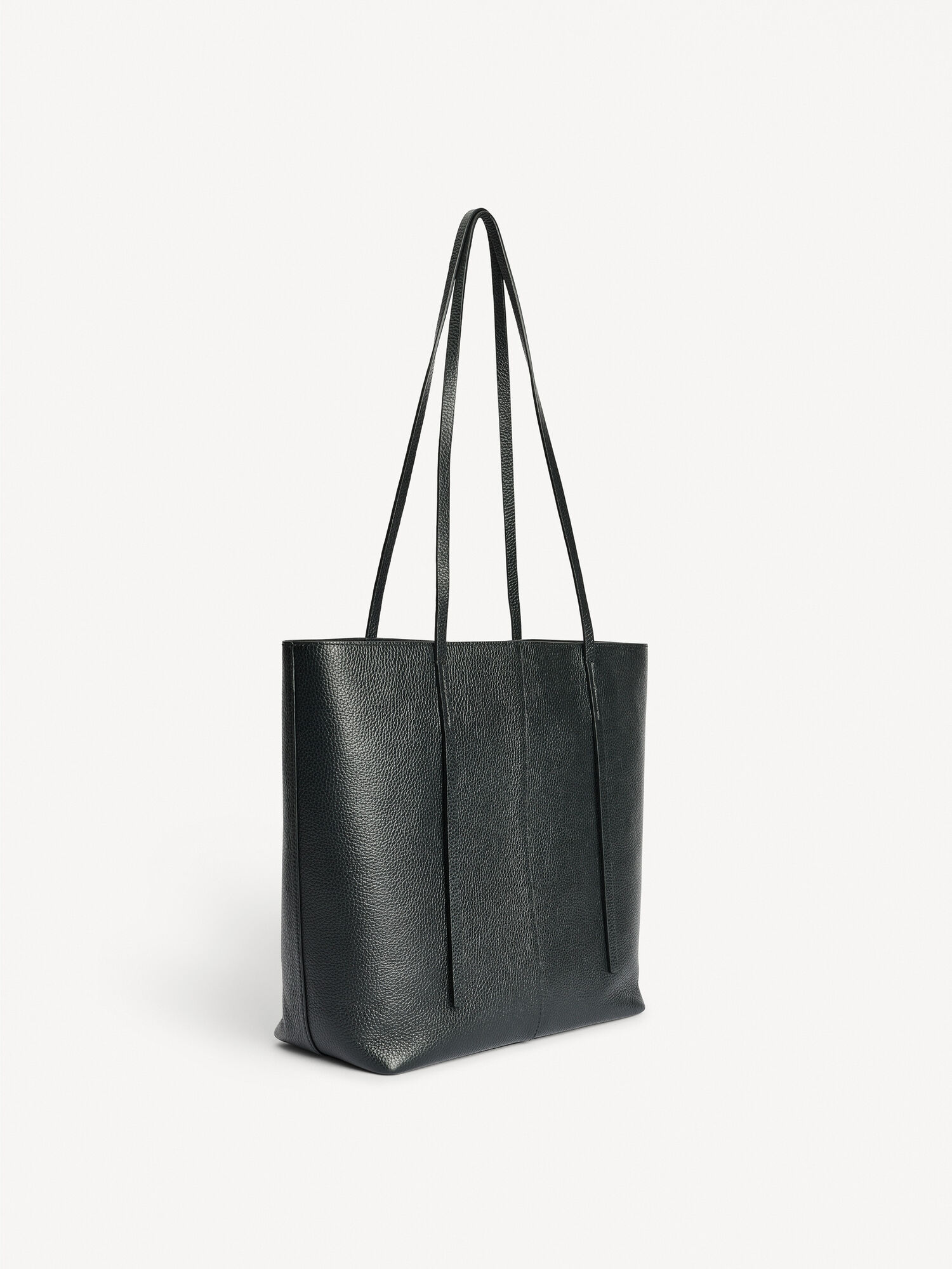 Borse By Malene Birger Abilso Leather Tote Nere | IT_BB24306