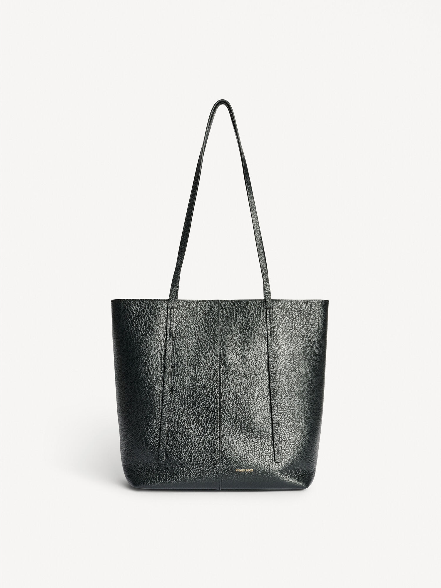 Borse By Malene Birger Abilso Leather Tote Nere | IT_BB24306