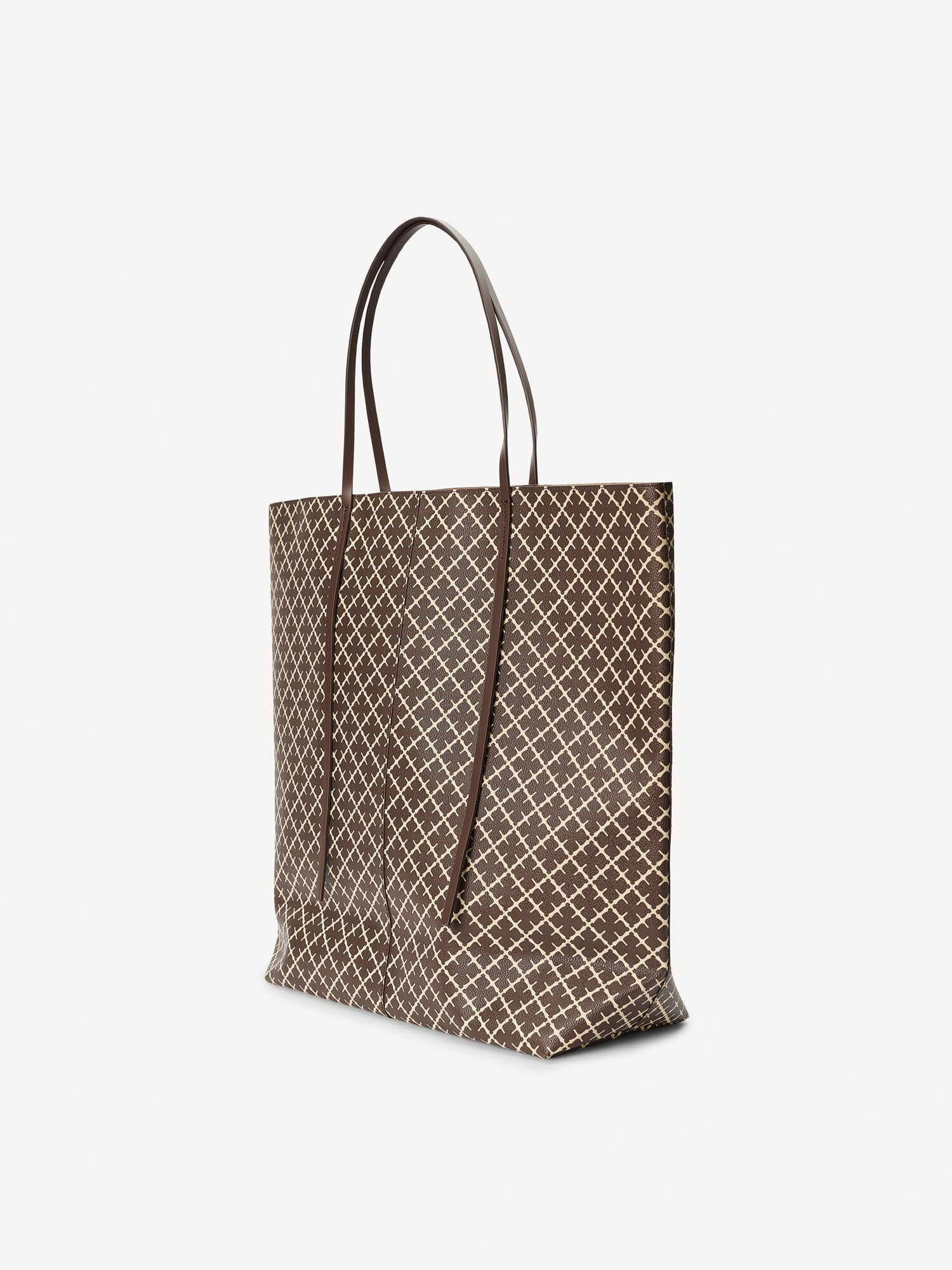 Borse By Malene Birger Abrille Printed Tote Marroni | IT_BB29559