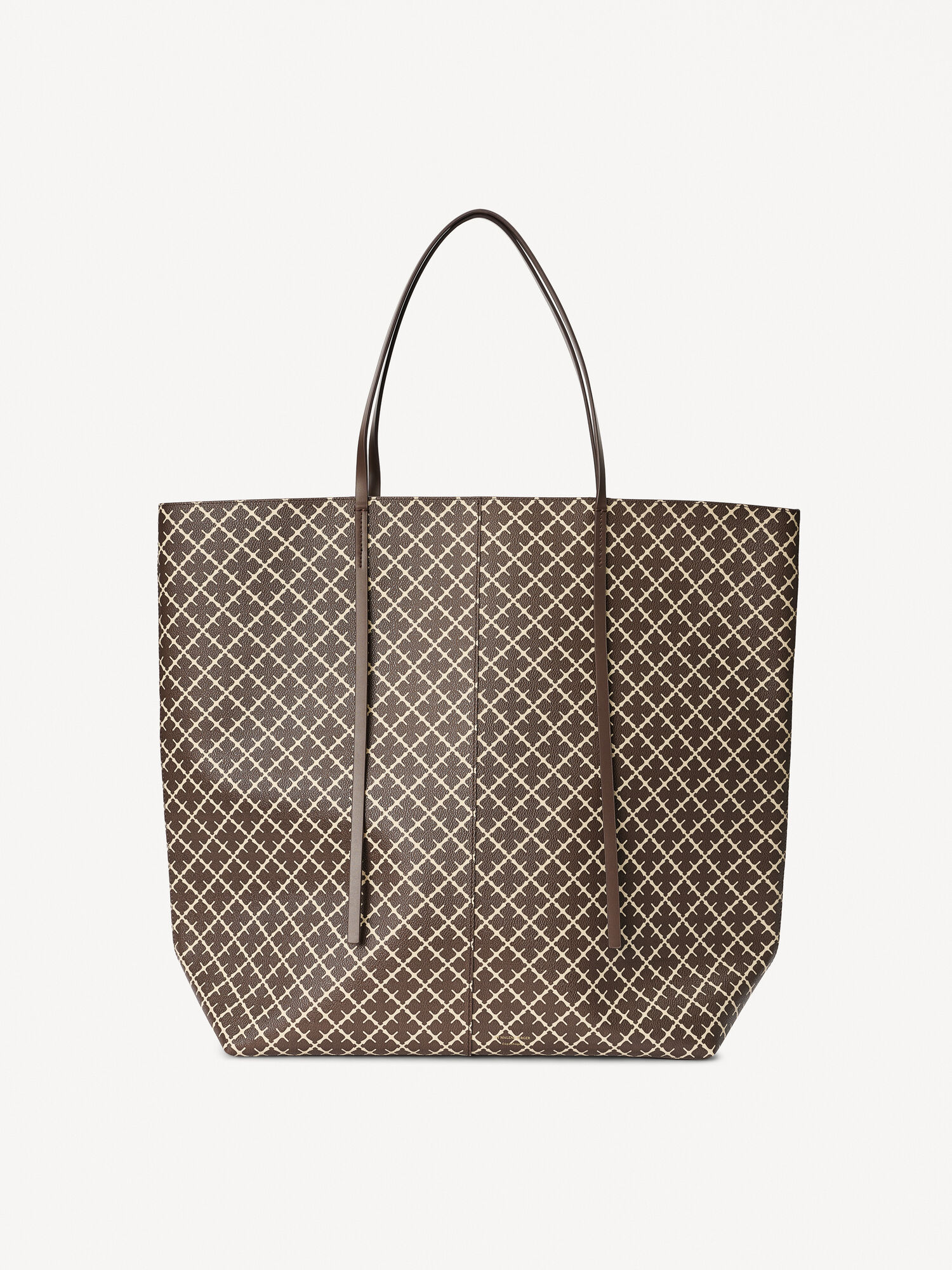 Borse By Malene Birger Abrille Printed Tote Marroni | IT_BB29559