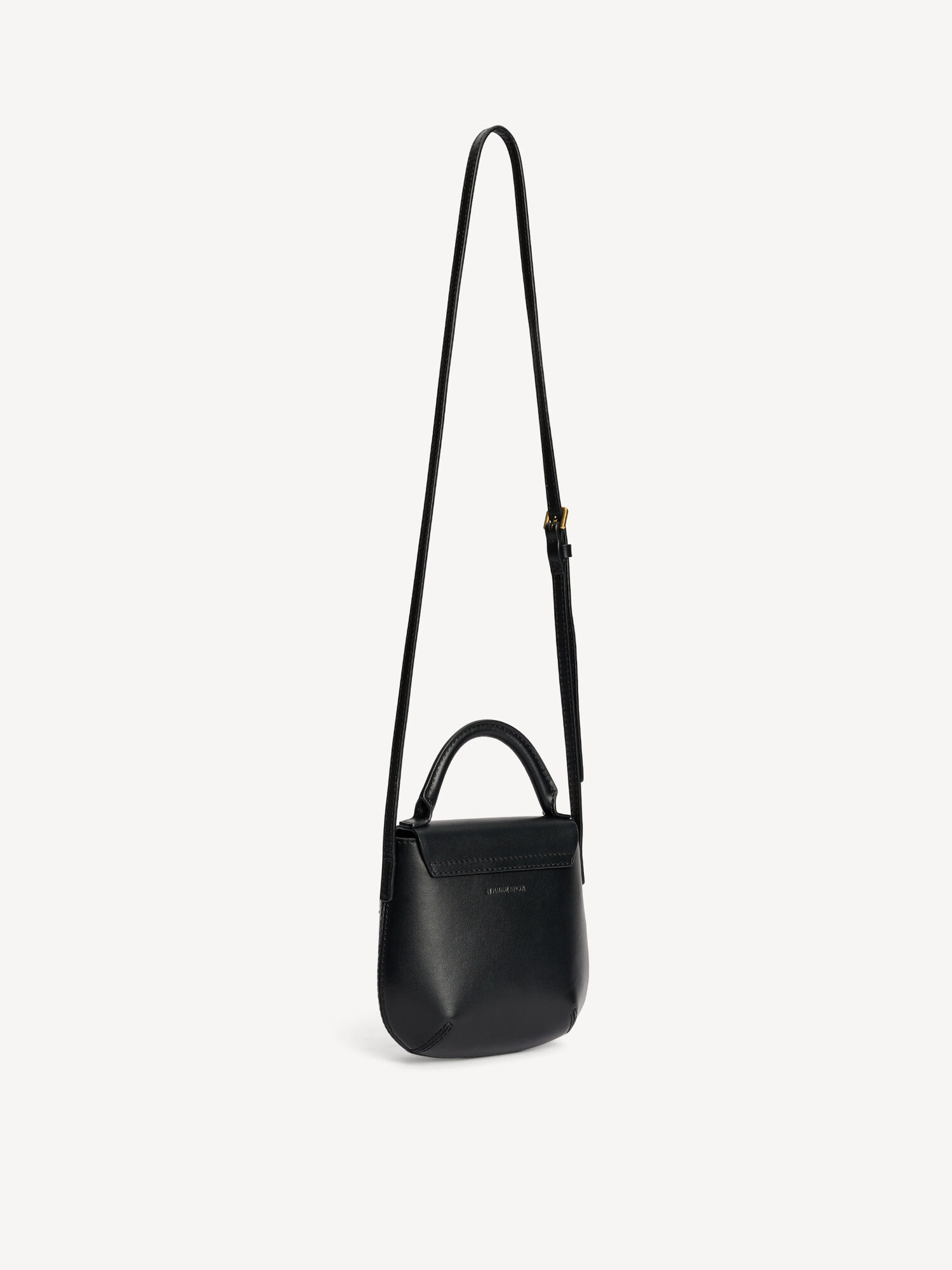 Borse By Malene Birger Meela Leather Shoulder Nere | IT_BB61214