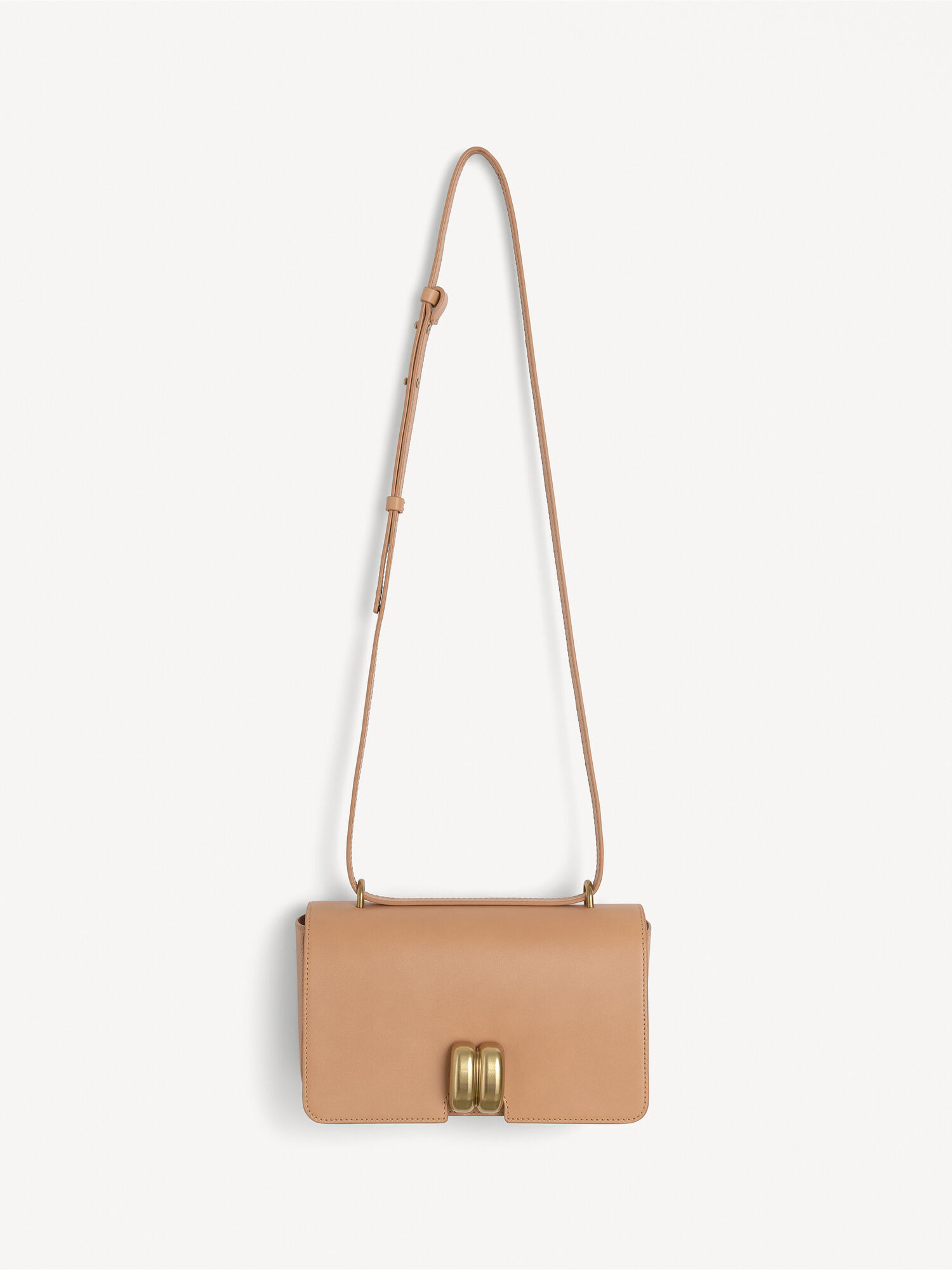 Borse By Malene Birger Noval Leather Shoulder Tan | IT_BB77813