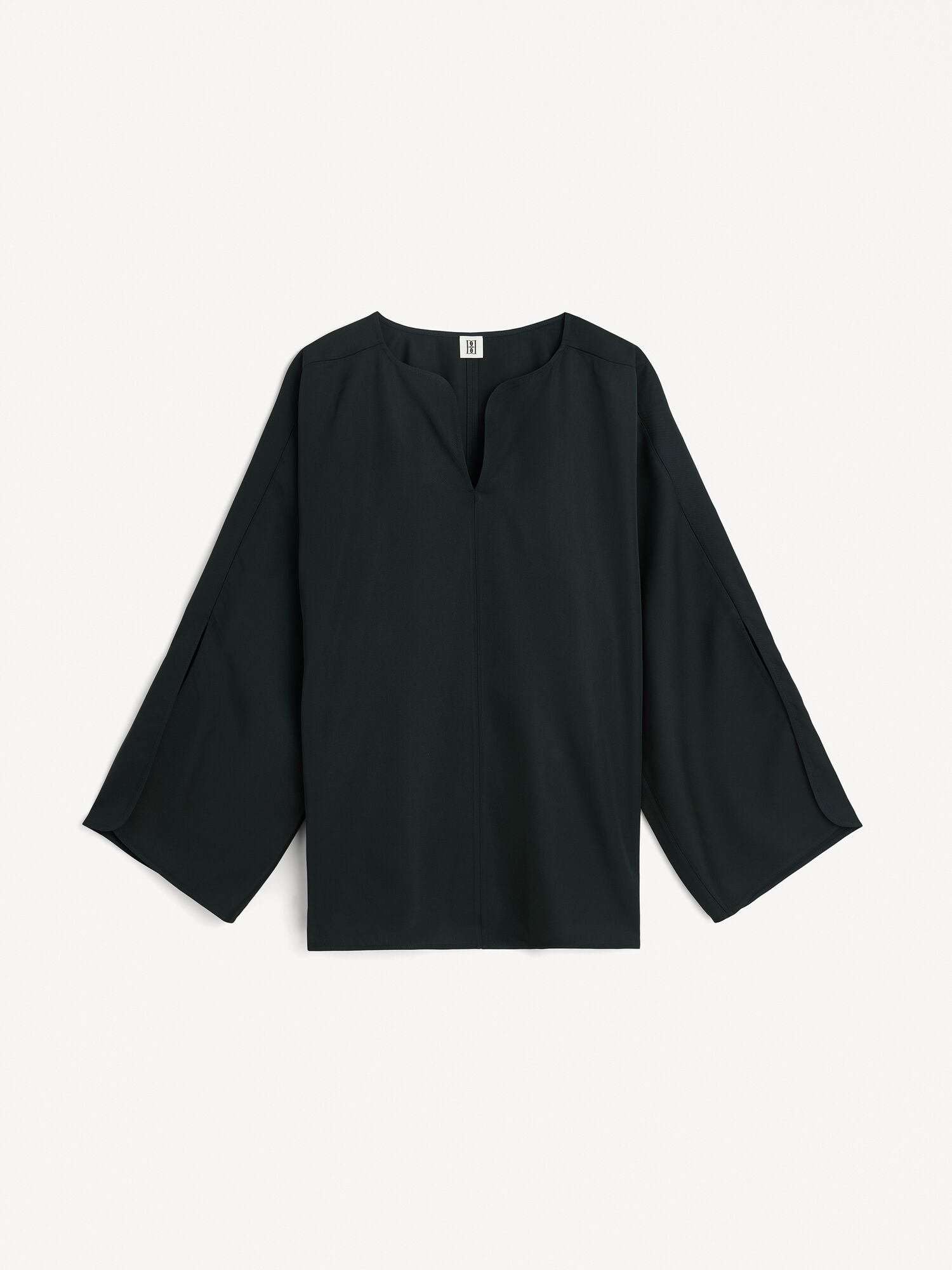 Camicie By Malene Birger Calias Tunic-style Blouse Nere | IT_BB37576