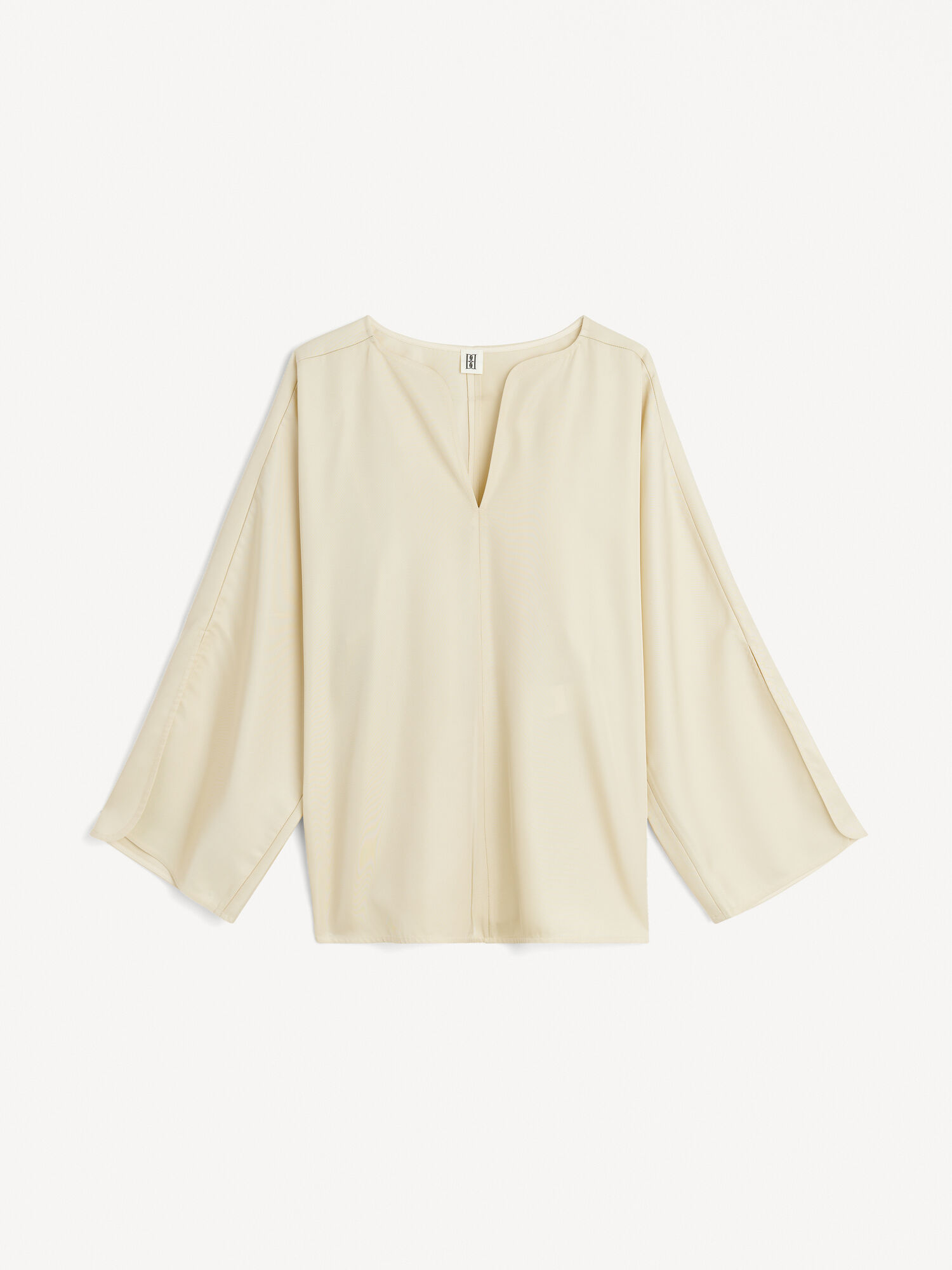 Camicie By Malene Birger Calias Tunic-style Blouse Crema | IT_BB41824