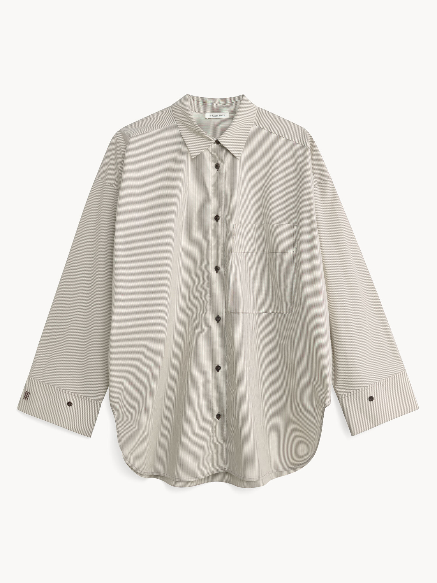 Camicie By Malene Birger Derris Organic Cotton Marroni | IT_BB49119