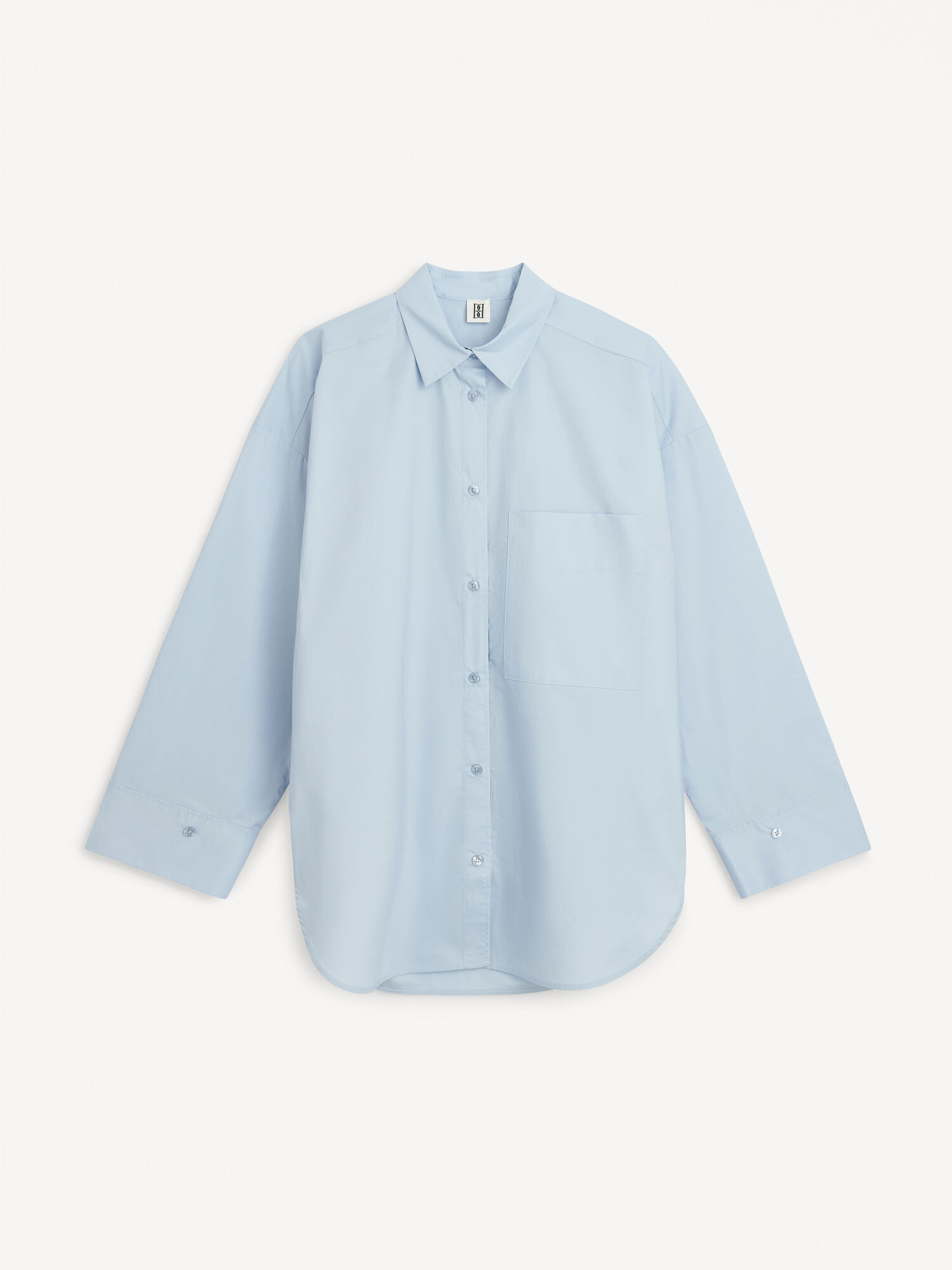 Camicie By Malene Birger Derris Organic Cotton Blu | IT_BB71891