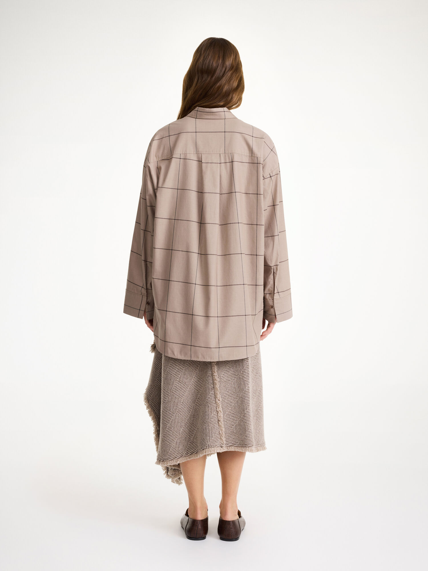 Camicie By Malene Birger Derris Organic Cotton Autumn check | IT_BB64296