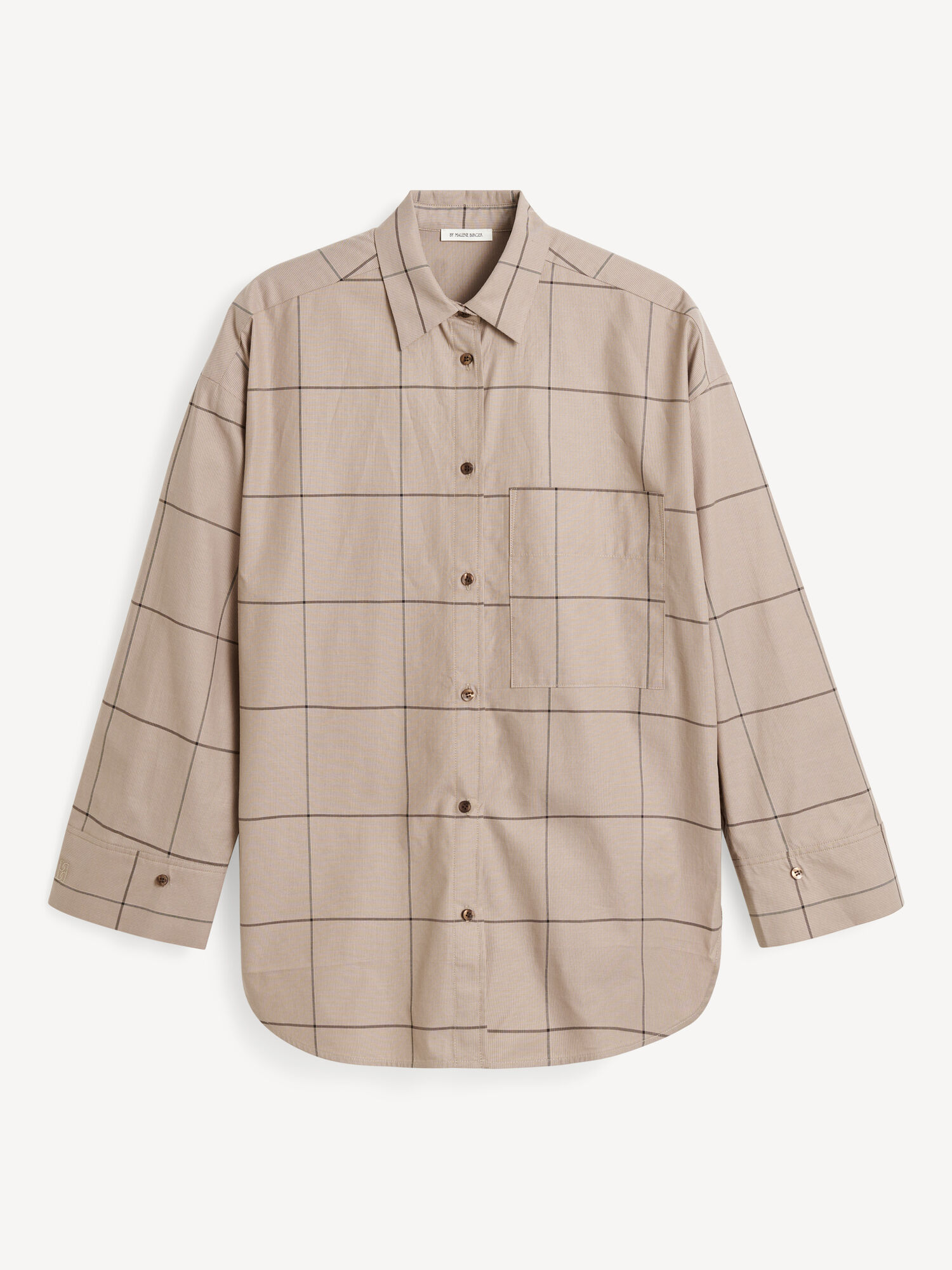 Camicie By Malene Birger Derris Organic Cotton Autumn check | IT_BB64296