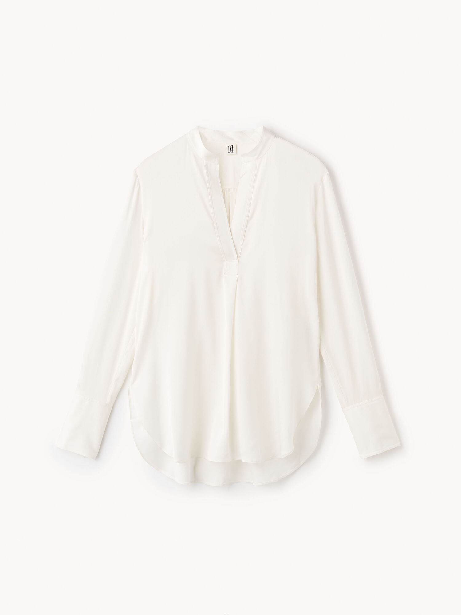 Camicie By Malene Birger Mabillon Silk Bianche | IT_BB53981