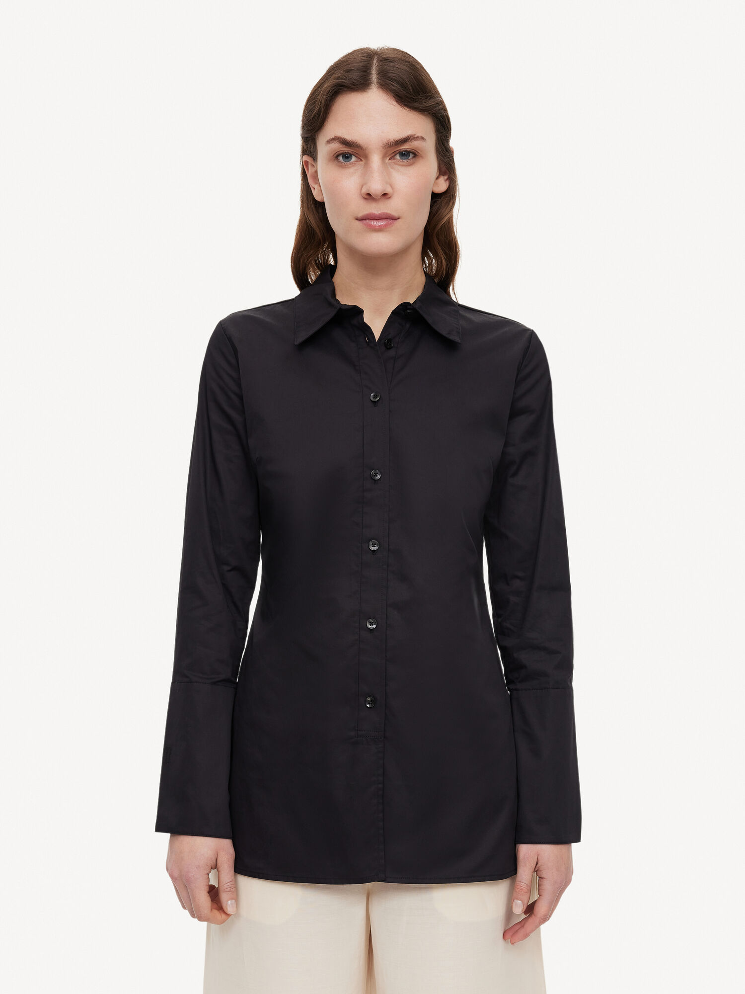 Camicie By Malene Birger Padano Organic Cotton Nere | IT_BB54215