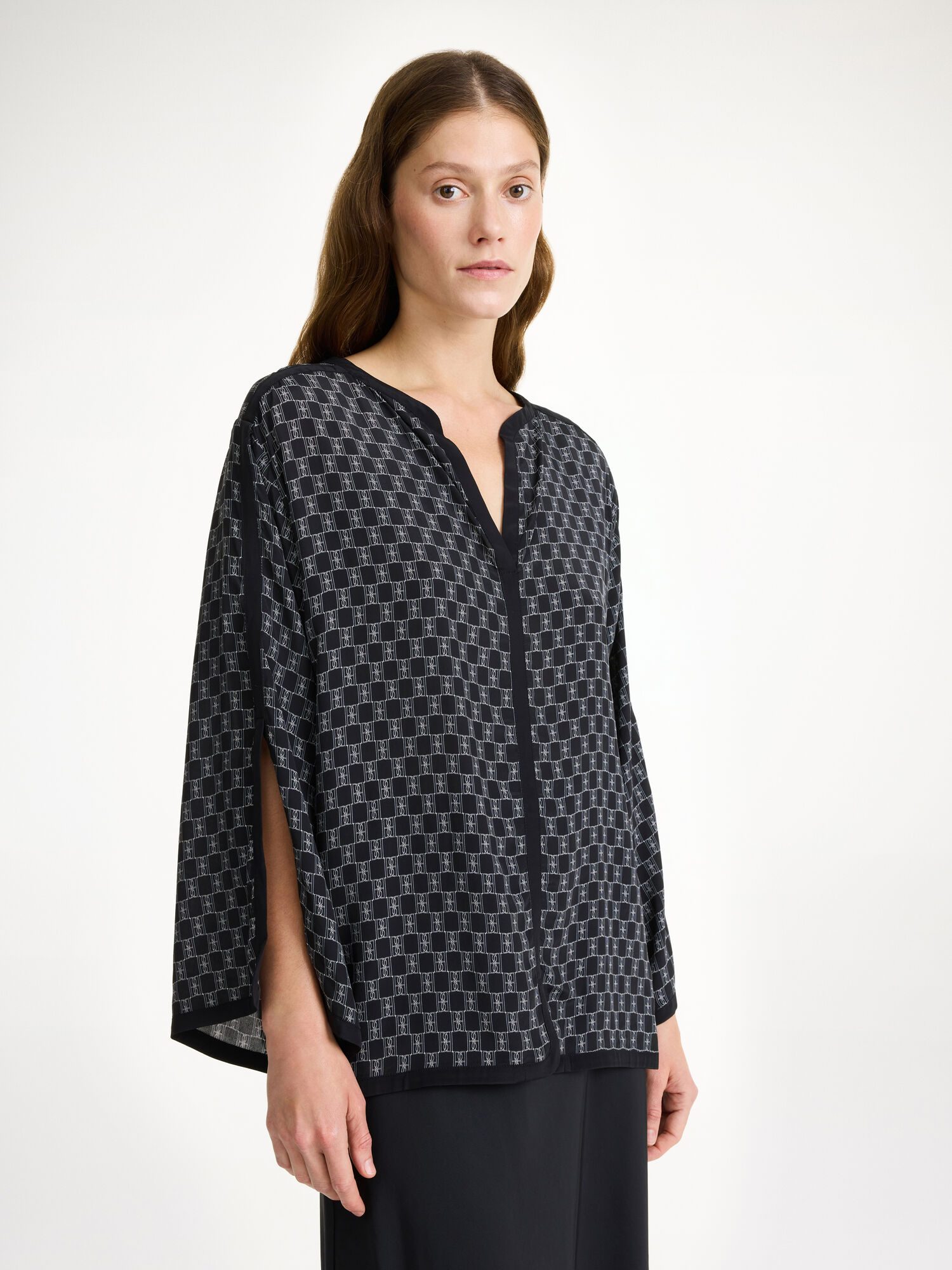 Camicie By Malene Birger Plazzo Blouse Mono lined 050 | IT_BB46611