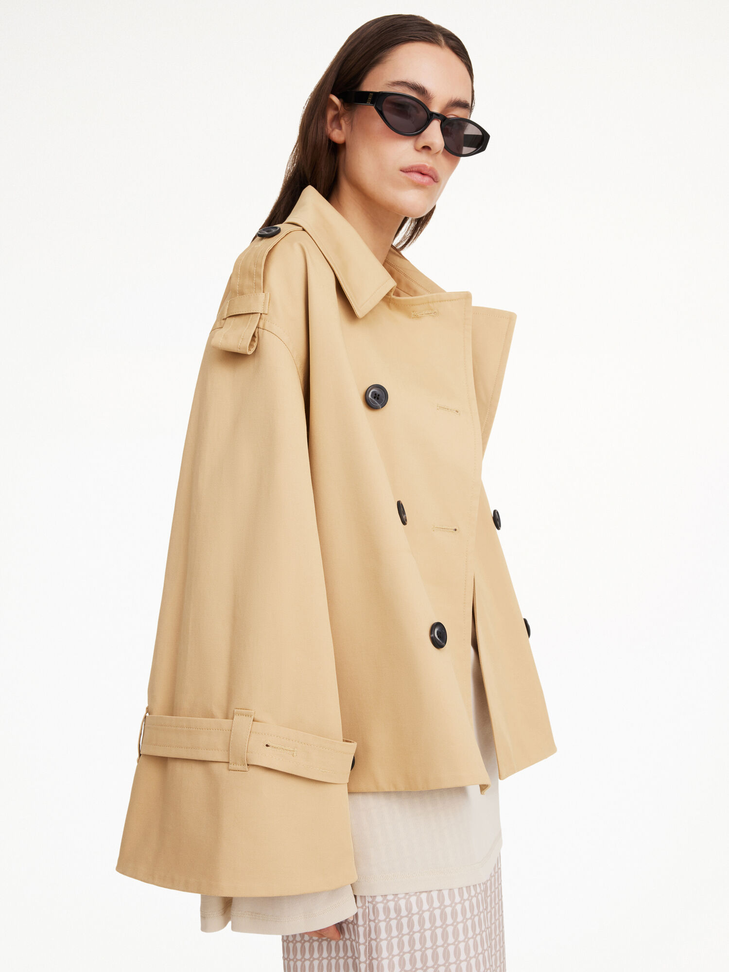 Giacche By Malene Birger Alisandra Trench Sabbia Beige | IT_BB85160