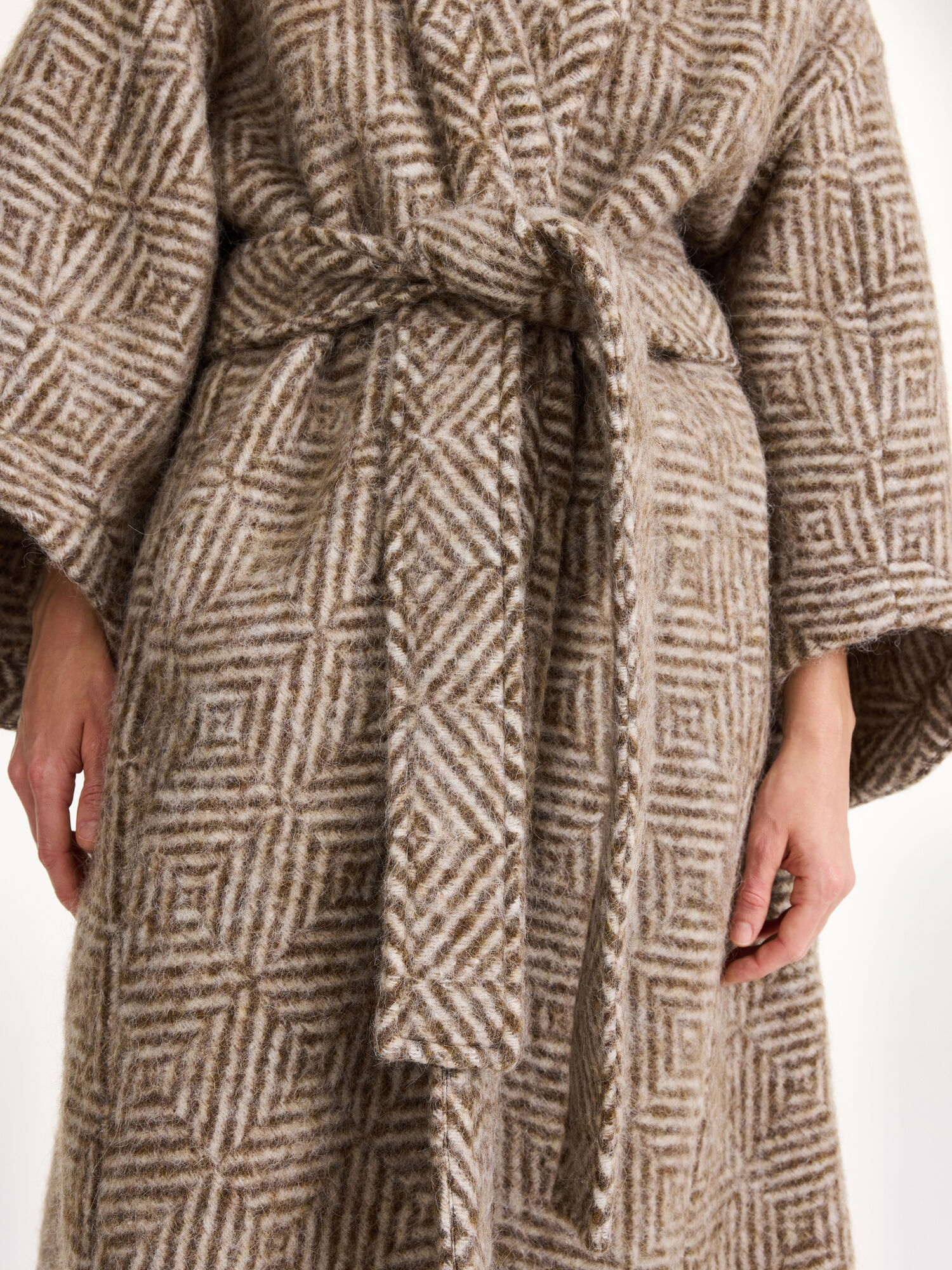 Giacche By Malene Birger Mangia Wool-blend Shitake | IT_BB27403