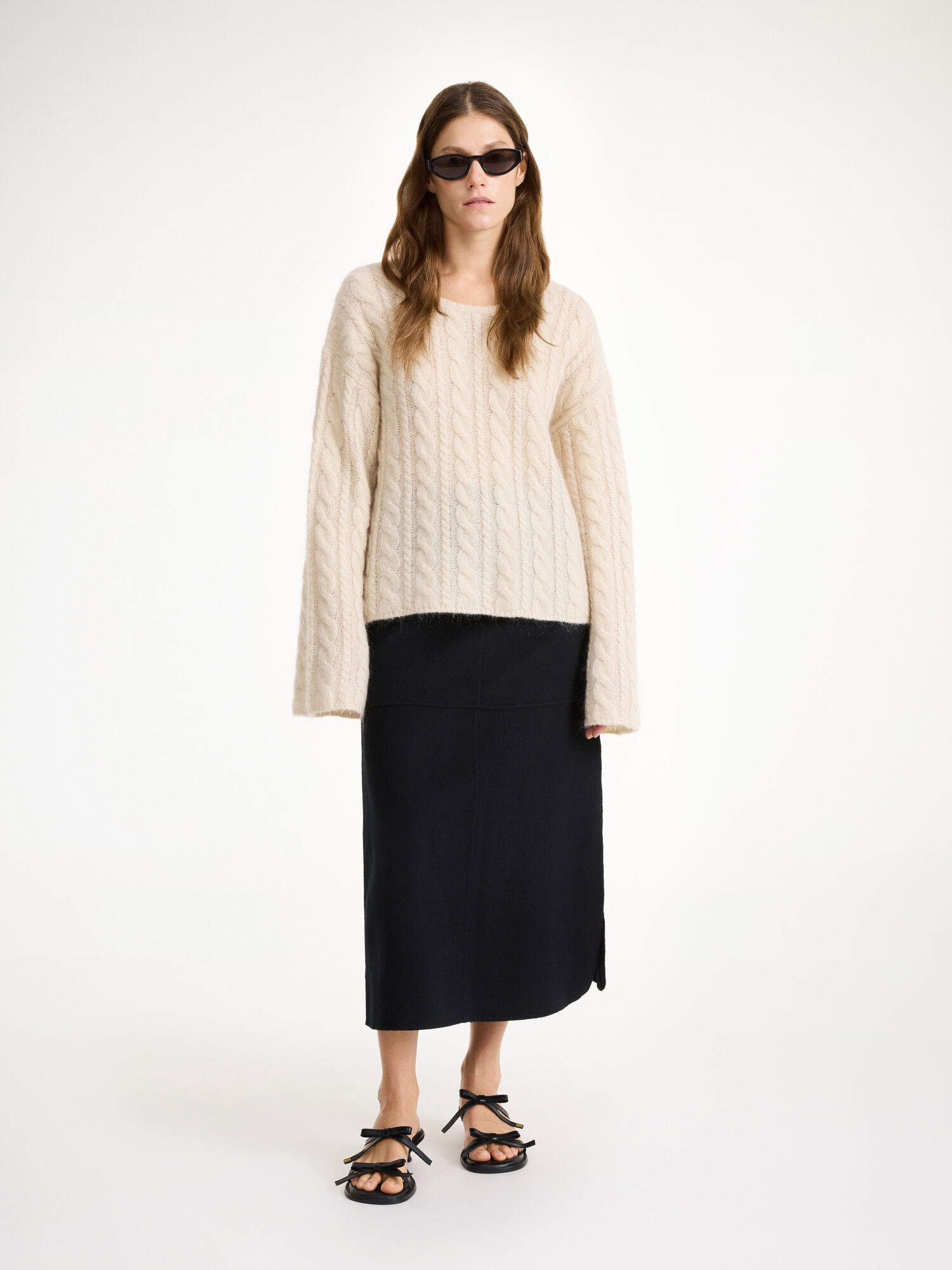 Gonne By Malene Birger Angello Wool Midi Nere | IT_BB18751