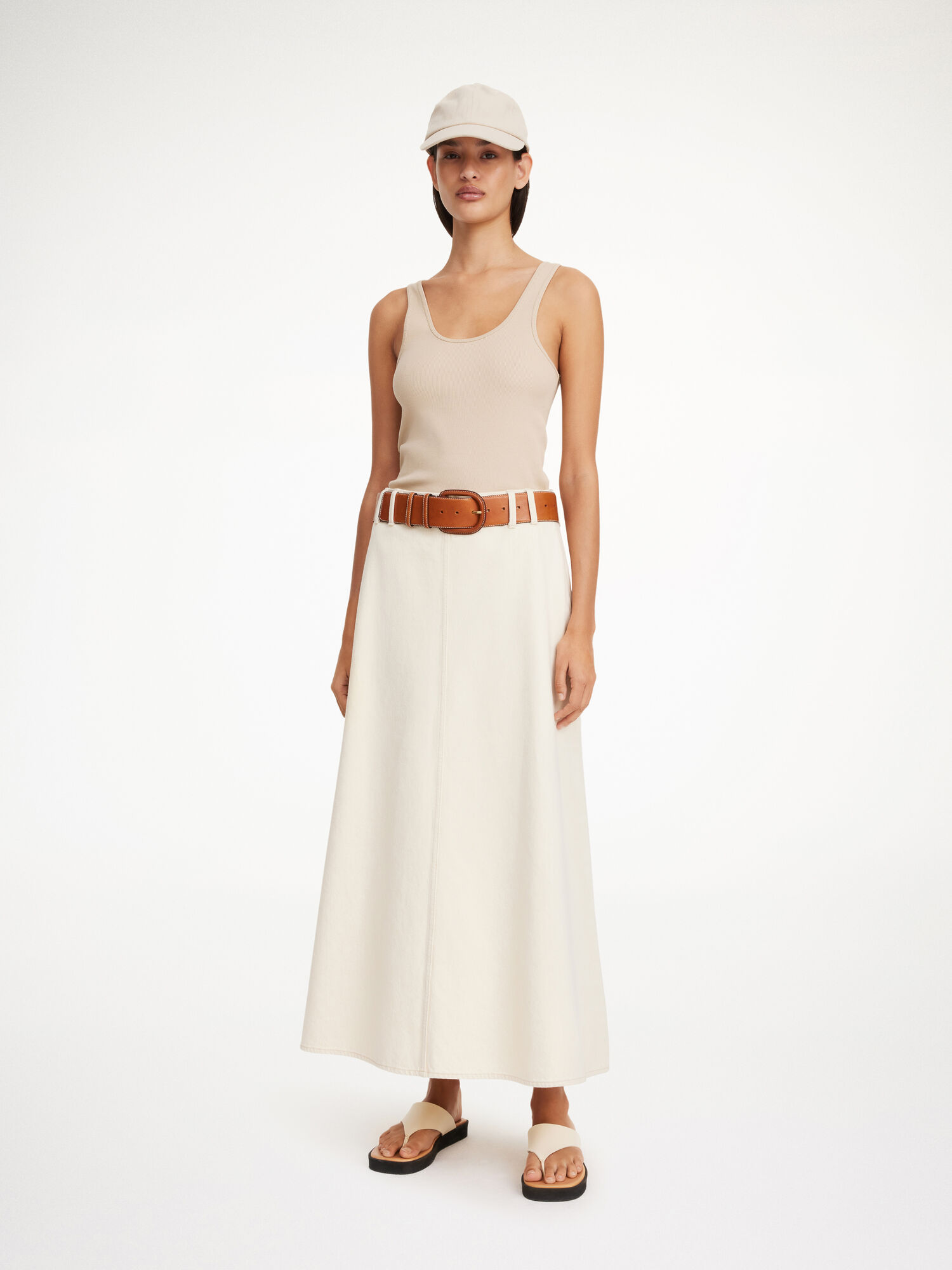 Gonne By Malene Birger Carlas Denim Maxi Mojave Desert | IT_BB70639