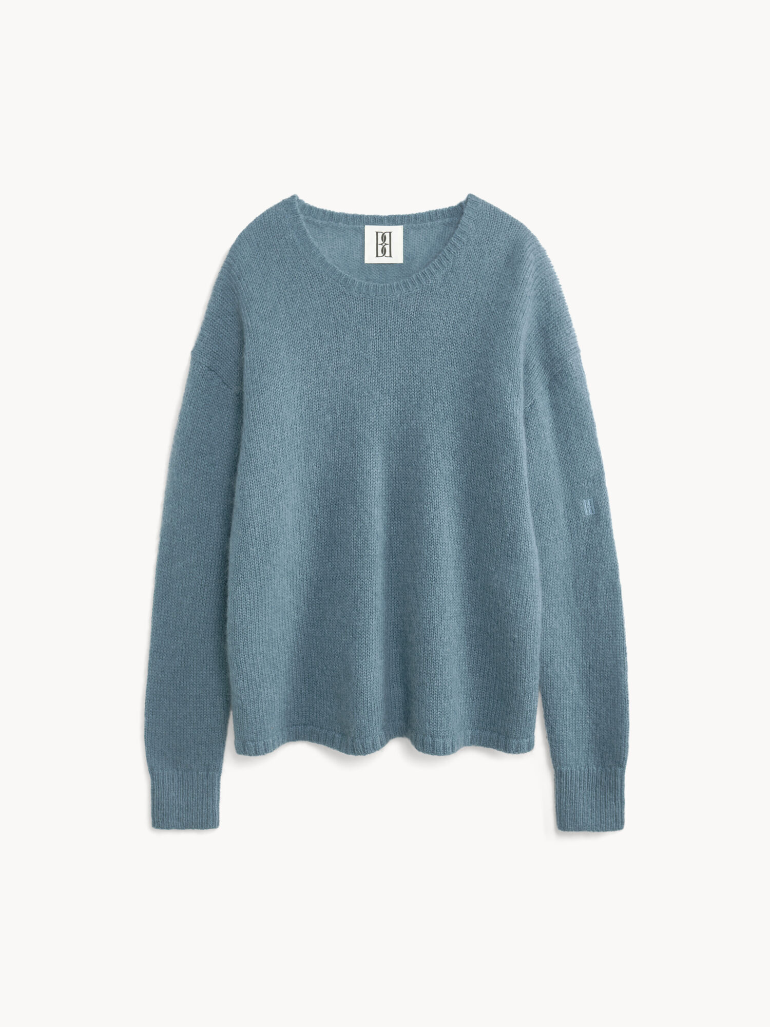 Maglieria By Malene Birger Briella Mohair-blend Sweater Cool Water | IT_BB31279